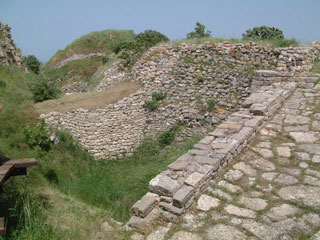 De ruines van Troje